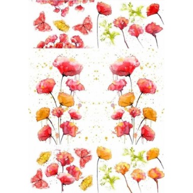 PEACEFUL POPPIES- A1 (59,4...