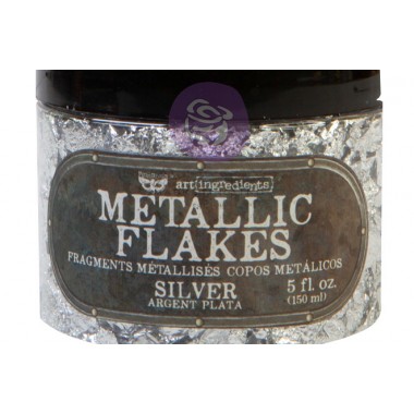 Metallic  Flakes - Silver
