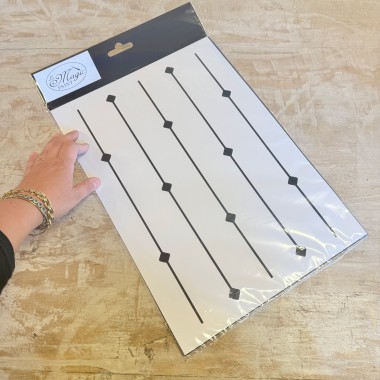 Righe verticali . 44x27cm