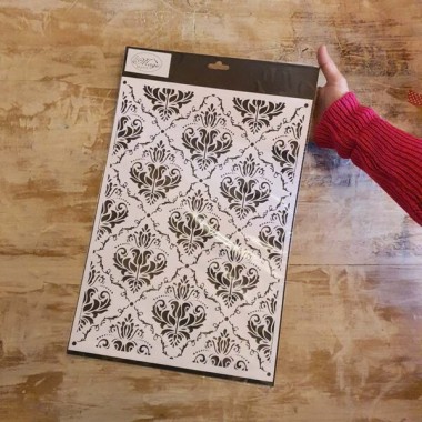 Tappezzeria Damasco . 30×42 cm