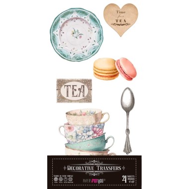 Decor Transfers Tea 15x30cm...